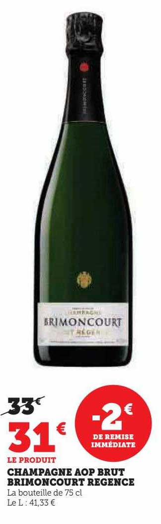 Champagne Aop Burt Brimoncourt Regence