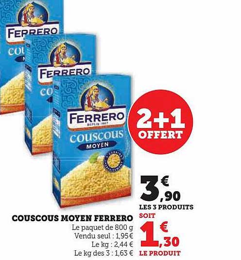 Couscous Moyen Ferrero