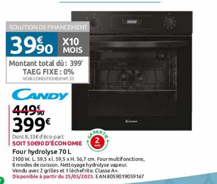 four hydrolyse 70l candy