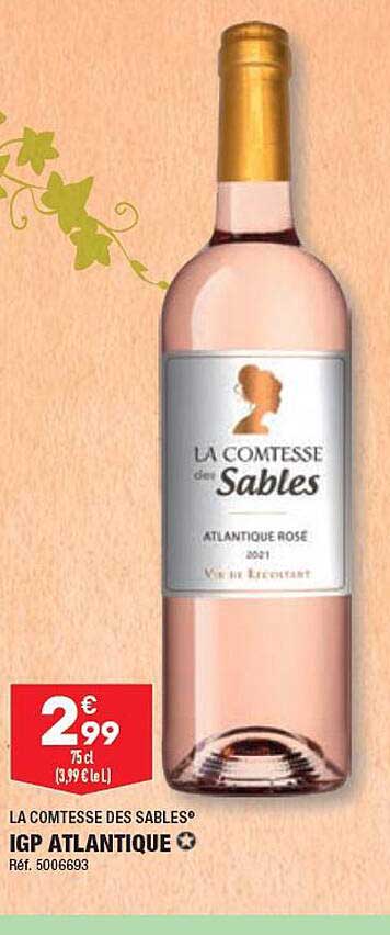 igp atlantique la comtesse des sables