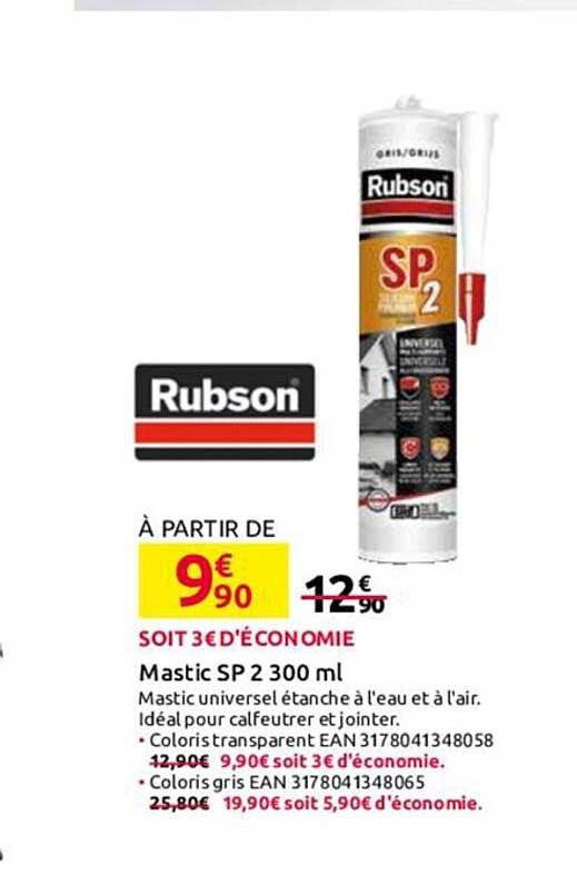 Mastic Sp 2 300ml Rubson