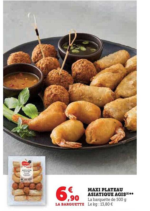 maxi plateau asiatique agis