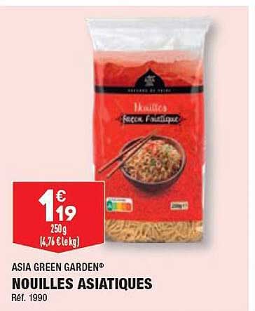 nouilles asiatiques asia green garden