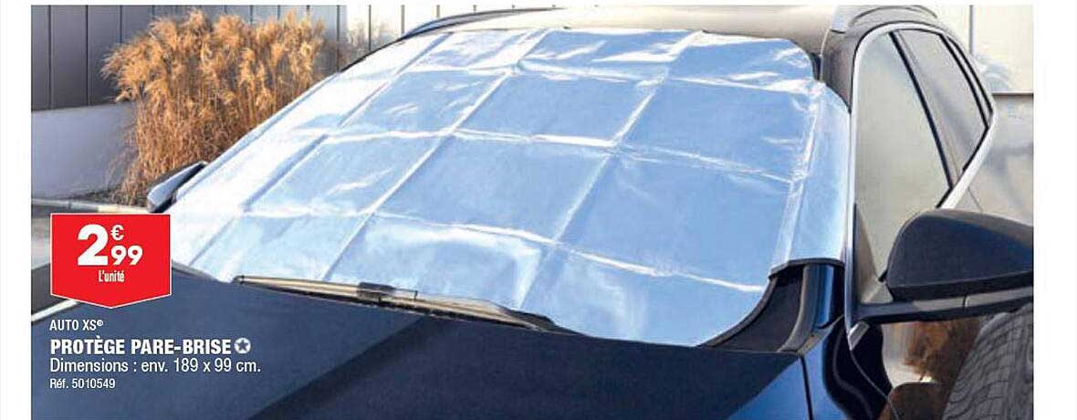 protège pare-brise auto xs