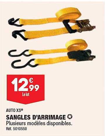 sangles d'arrimage auto xs