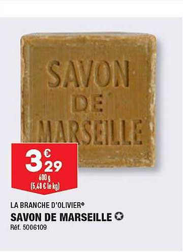 savon de marseille la branche d'olivier