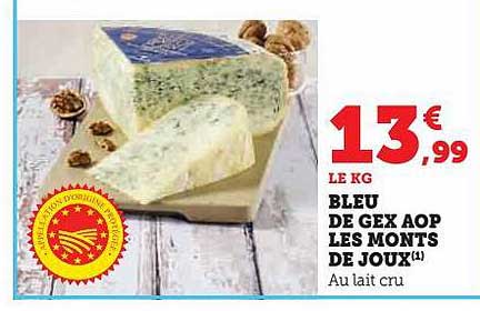 bleu de gex aop les monts de joux