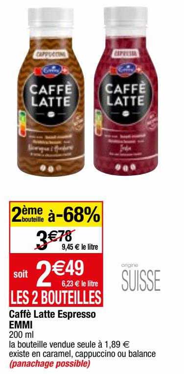 caffè latte espresso emmi