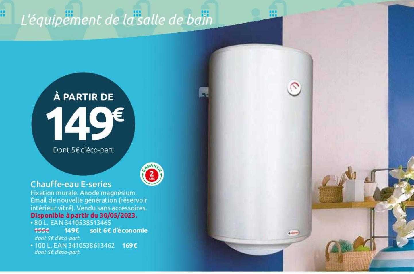 chauffe-eau e-séries