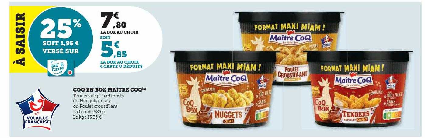 coq en box maître coq