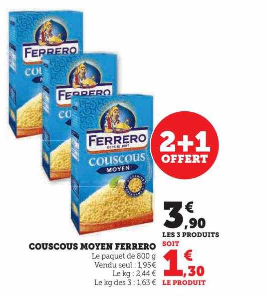 Couscous Moyen Ferrero