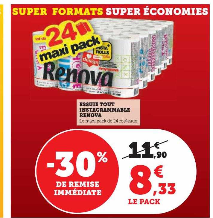 essuie tout instagrammable renova