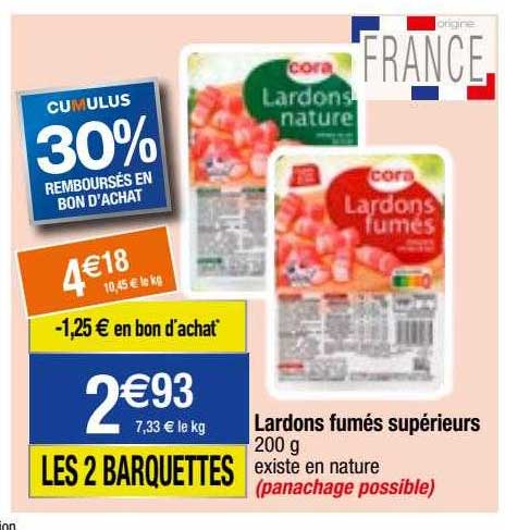 Lardons Fumés Supérieurs