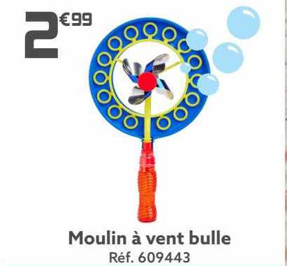 moulin à vent bulle