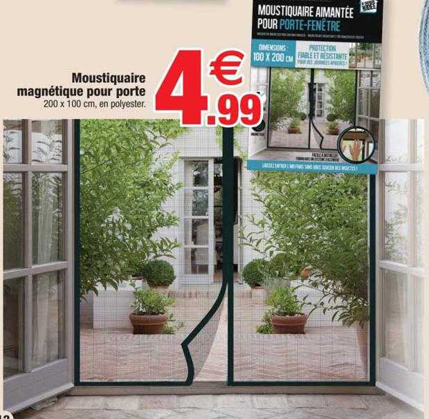 Moustiquaire Magnétique Pour Porte
