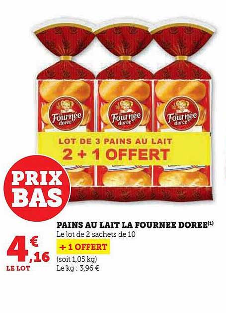 pains au lait la fournée dorée
