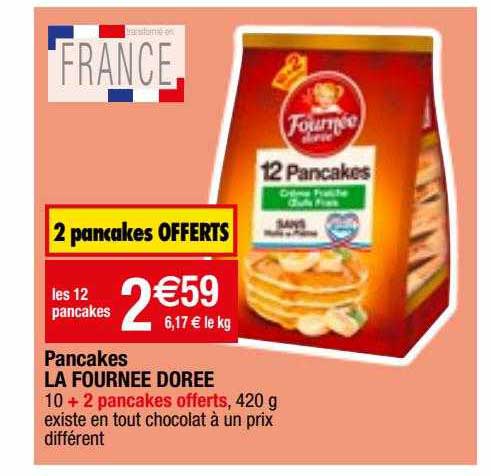 pancakes la fournée dorée
