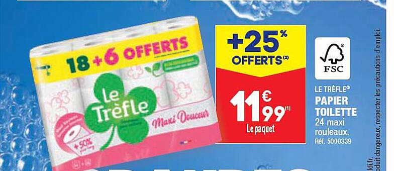 Papier Toilette Le Trèfle