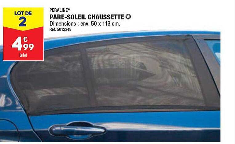 pare-soleil chaussette peraline