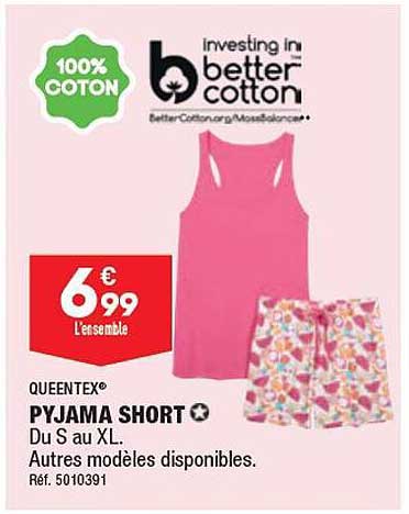 Pyjama Short Queentex