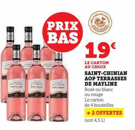 saint-chinian aop terrasses de mayline