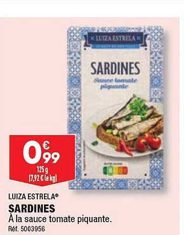 Sardines Luiza Estrela