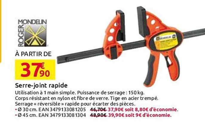 serre-joint rapide