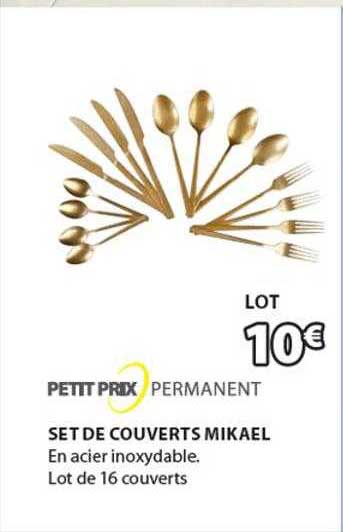 set de couverts mikael