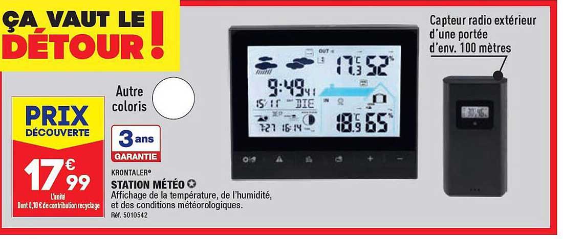 Station Météo Krontaler