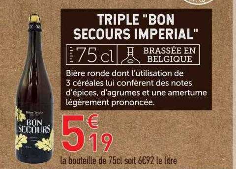 Triple "bon Secours Impérial"