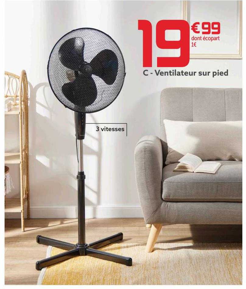 Ventilateur Sur Pied
