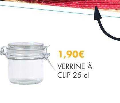 verrine à clip 25cl