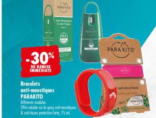 Bracelets Anti-moustiques Parakito