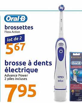 brossettes brosse à dents électrique oral b