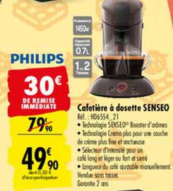 Cafétière à Dosette Senseo Philips