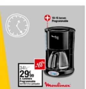 Cafetière Programmable Moulinex