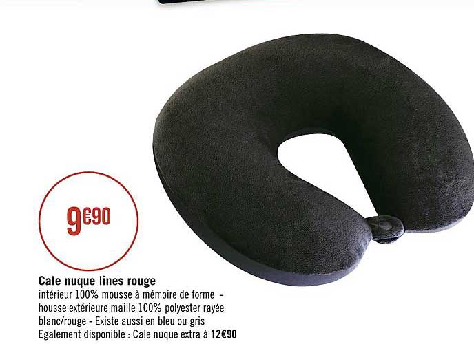 Cale Nuque Lines Rouge