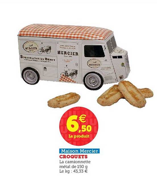 croquets maison mercier