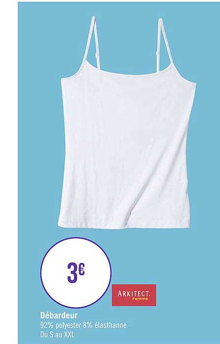 débardeur arkitect femme