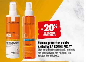 Gamme protection Solaire Anthelios La Roche Posay