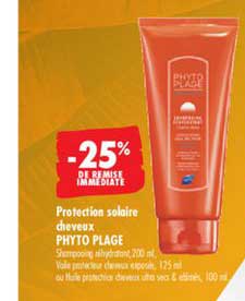 Gamme protection Solaire cheveux Phyto Plage