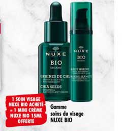 Gamme Soins Du Visage Nuxe Bio