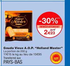 gouda vieux a.o.p. holland master