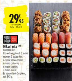 hikari mix sushi daily