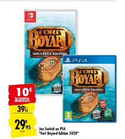 Jeu Switch Ou Ps4 Fort Boyard Edition 2020