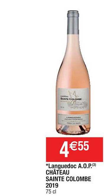 langueodc a.o.p. château sainte colombe 2019
