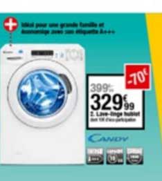 lave linge candy