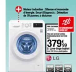 lave linge lg