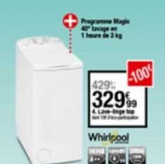 lave linge whirlpool