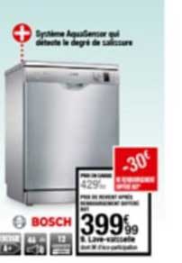 lave vaisselle bosch